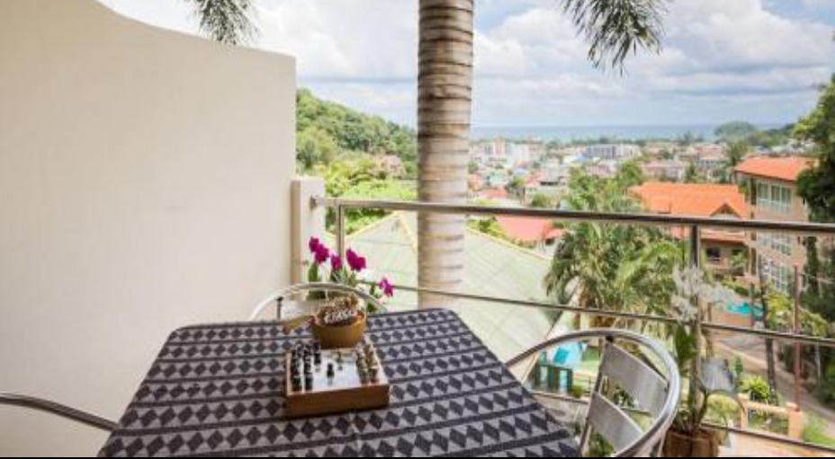 Noble Nest Karon — Quiet balcony